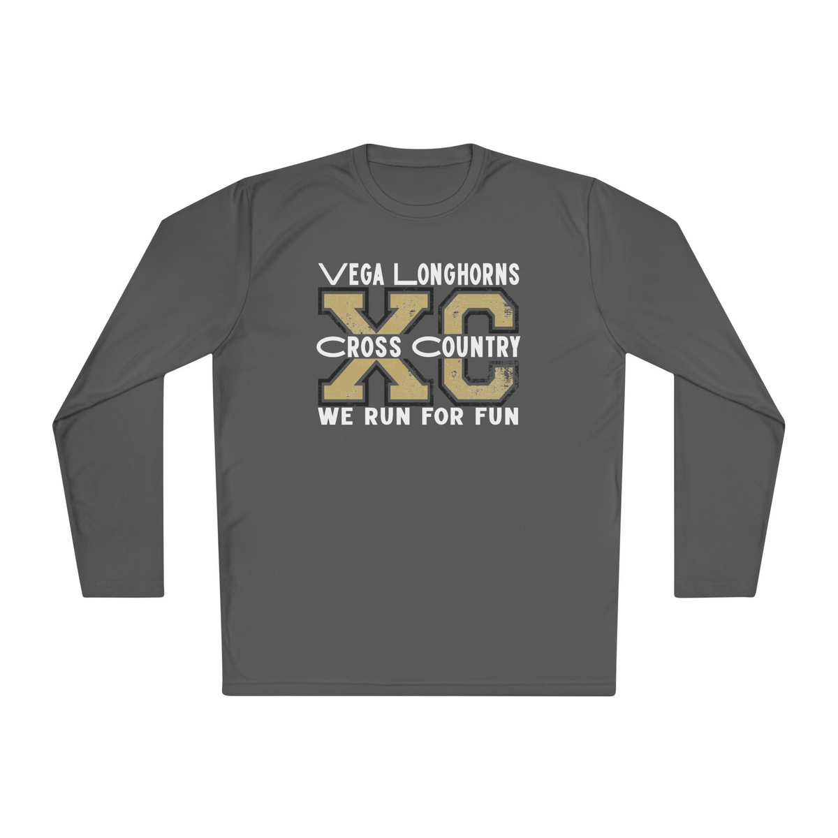 Dri fit we run for fun LS tee