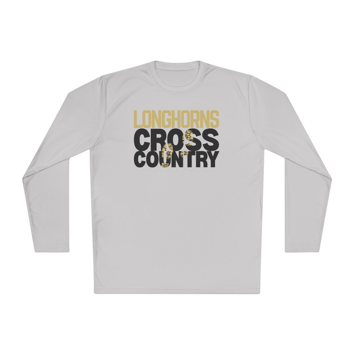 Dri fit footprints LS tee