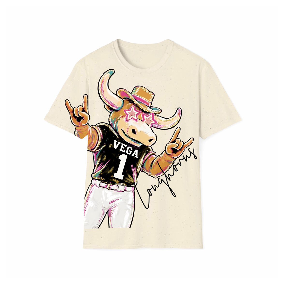 Pink Cowboy SS tee