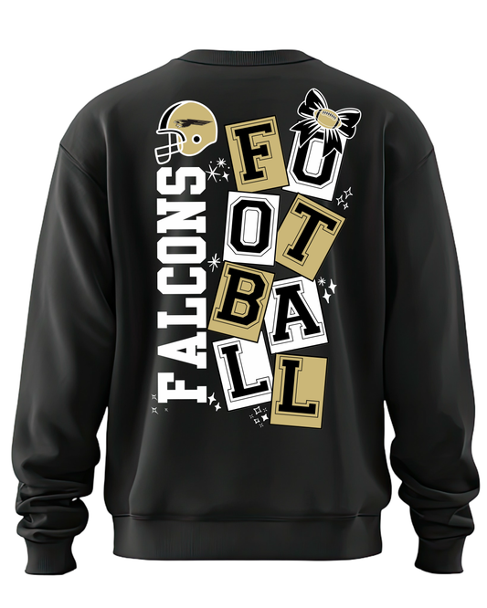Cotton BUSHLAND Stacked Crewneck Sweatshirt