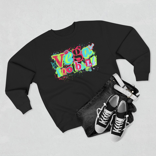 Cotton Splatter Crewneck Sweatshirt