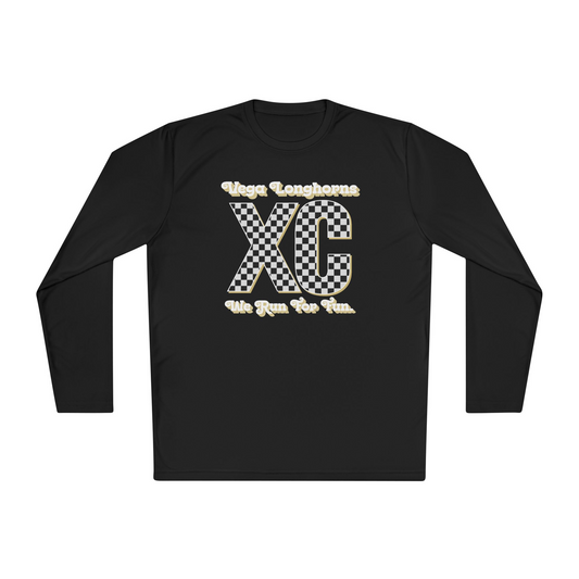Dri fit Checkered LS tee