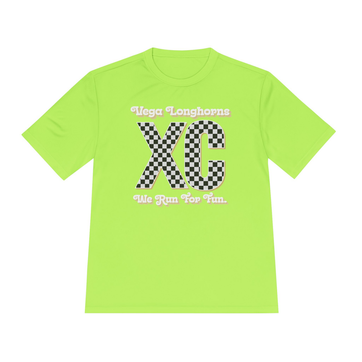 Dri fit checkered SS tee