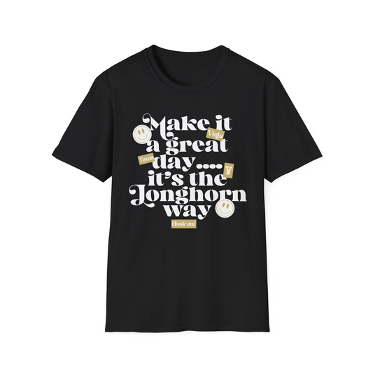 Cotton Longhorn way SS tee