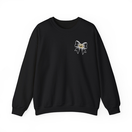 Cotton BUSHLAND Stacked Crewneck Sweatshirt