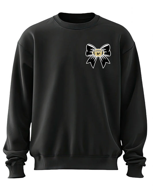 Cotton Stacked Crewneck Sweatshirt